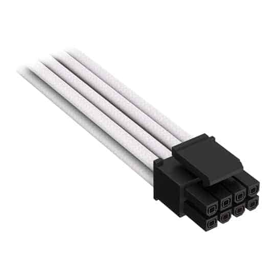 (image for) Corsair Premium White Individually Sleeved EPS12V Type-5 PSU Cable